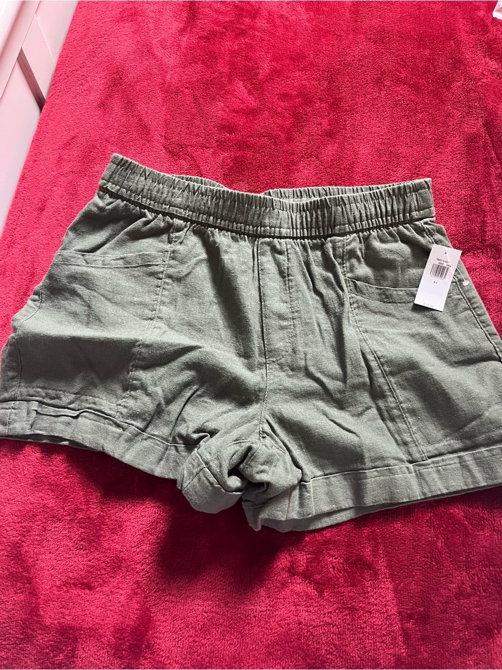 Old Navy Olive Green High Waist Women’s Shorts